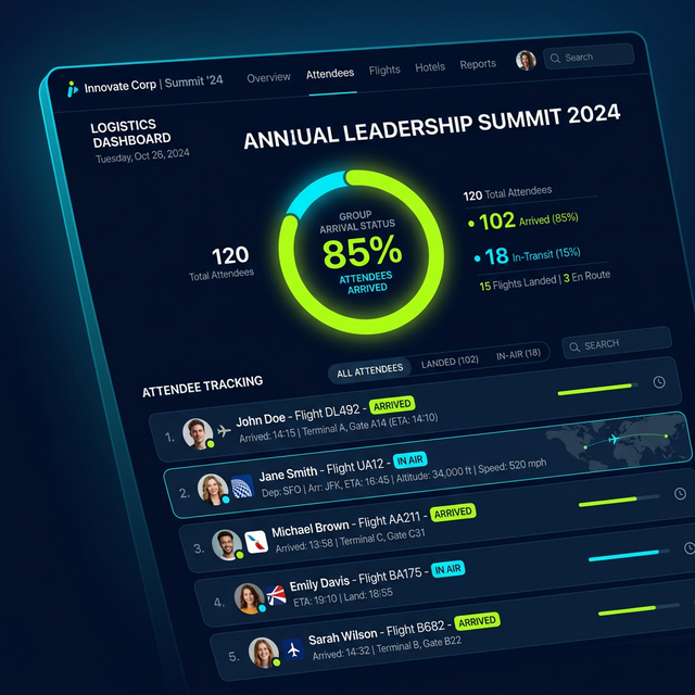 Flawless Attendee Movement